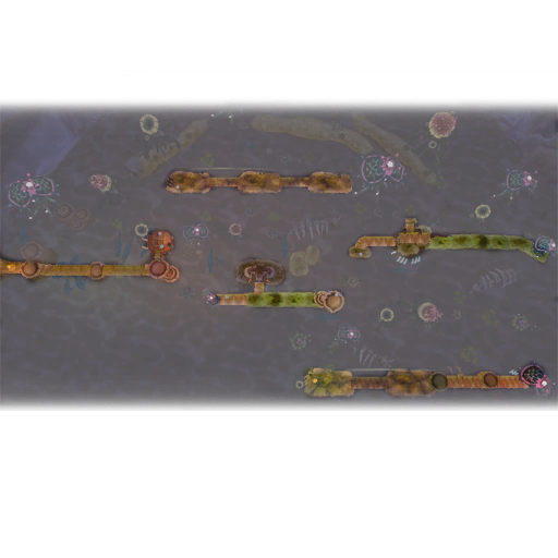 Aligator Swamp minimap