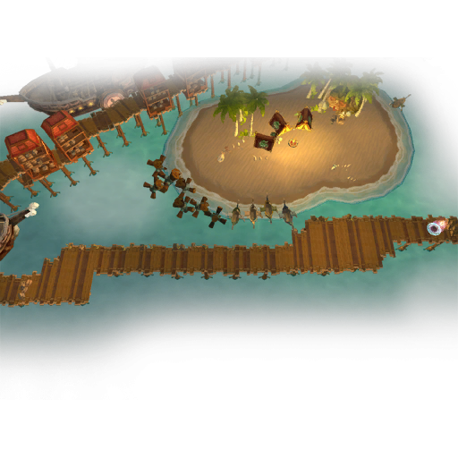 Bearded Whale Coast Arcade 5 minimap